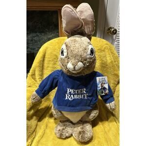 Peter Rabbit 24" Plush Standing Porch Greeter Easter Decor Dan Dee 2022 NWT